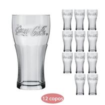 Conjunto 12 Copos 470ml Vidro Coca Cola Nadir Suco Agua