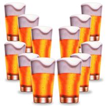 Conjunto 12 Copos De Cerveja Bar Caldereta 350ml Ambev