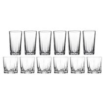 Conjunto 12 Copos De Vidro Karat Drink Whisky 430ml E 360ml Conjunto 12 Copos De Vidro Karat Drink Whisky 430ml E 360ml
