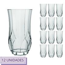 Conjunto 12 Copos Opera Nadir Vidro Transparente 360ml