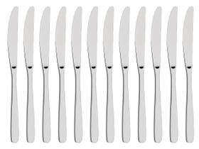 Conjunto 12 Facas Mesa Cosmos Talheres Tramontina em Aço Inox