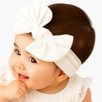 Conjunto 12 Faixas de Cabeça com Laço Acessórios de Cabelo Macio Fofo Meninas Elegante