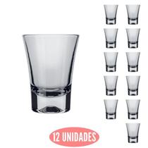 Conjunto 12 Mini Copos Dose Ole 60ml Shot Cachaça Nadir