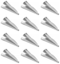 Conjunto 12 peças canudo canudinho inox para doce - Grupo pauli Conjunto 12 peças canudo canudinho inox para doce - Grupo pauli