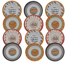 Conjunto 12 Pratos Em Melamina Fundo Para Lanches Hot dog Conjunto 12 Pratos Em Melamina Fundo Para Lanches Hot dog