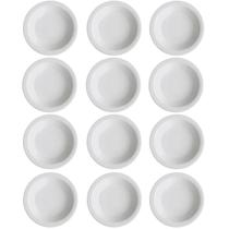Conjunto 12 Pratos Fundos de Porcelana 21,5cm Classe Única Iguaçu Germer Branco Conjunto 12 Pratos Fundos de Porcelana 21,5cm Classe Única Iguaçu Germer Branco
