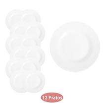 Conjunto 12 Pratos Opaline Menu Sobremesa 19cm Doce Duralex Conjunto 12 Pratos Opaline Menu Sobremesa 19cm Doce Duralex