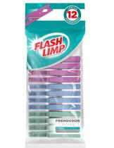 Conjunto 12 Prendedores Compact Flash Limp - Flash Limp