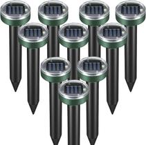 Conjunto 12 Repelentes Solar Para Escorpião Cobra