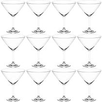 Conjunto 12 Taças de Cristal 210ml Dry para Martínis Drinks Coquetéis Haus Concept