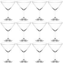 Conjunto 12 Taças de Cristal 210ml Dry para Martínis Drinks Coquetéis Haus Concept