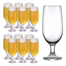 Conjunto 12 Taças Nadir Floripa Vidro 300ml para Cerveja e Chopp