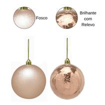 Conjunto 16 Bolas Para Arvore Natal 8cm Brilhante Relevo Fosco Enfeite Natalino Premium Conjunto 16 Bolas Para Arvore Natal 8cm Brilhante Relevo Fosco Enfeite Natalino Premium