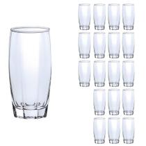 Conjunto 18 Copos Mesa Florence Vidro Transparente 370 ml
