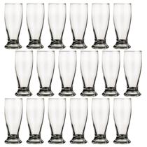 Conjunto 18 Copos Vidro 200ml Munich Chopp Transparente Nadir