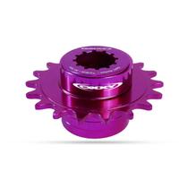 Conjunto 18 Dentes Cog Freehub Oxxy C/ Espaçadores Padrão Shimano Hg