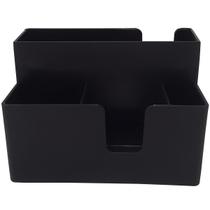 Conjunto 18 Porta Sachês Guardanapos e Açúcar Organizadores Multiusos para Bancada Coza Preto Conjunto 18 Porta Sachês Guardanapos e Açúcar Organizadores Multiusos para Bancada Coza Preto