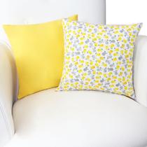 Conjunto 2 Almofadas Decorativas Enxoval Bebê - Passarinho Amarelo