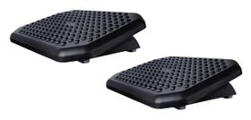 Conjunto 2 Apoios Ergonômicos Para os Pés - Suporta Até 100 Kg - Preto 850 ACRINIL Conjunto 2 Apoios Ergonômicos Para os Pés - Suporta Até 100 Kg - Preto 850 ACRINIL