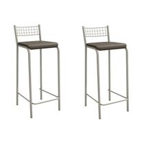 Conjunto 2 Banquetas com Encosto Gênova