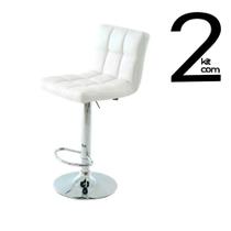 Conjunto 2 Banquetas Recife - Branca Conjunto 2 Banquetas Recife - Branca