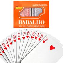 Jogo De Baralho Art Game com 2 Unidades 54 Cartas Cada Plástico