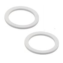 Conjunto 2 Borrachas De Vedação Para Cafeteira Italiana 6 Cafés Kit Anel Vedação Branco Conjunto 2 Borrachas De Vedação Para Cafeteira Italiana 6 Cafés Kit Anel Vedação Branco
