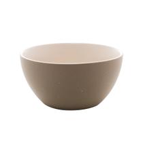 Conjunto 2 bowls cerâmica granilite cinza 14x7cm Conjunto 2 bowls cerâmica granilite cinza 14x7cm