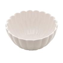Conjunto 2 Bowls em Porcelana Pétala Branco Matt 12x6cm Wolff