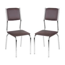 Conjunto 2 Cadeiras de Jantar Estofadas Multimóveis CR50132