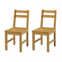 Conjunto 2 Cadeiras de Madeira Maciça Mandacaru