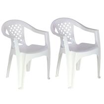 Conjunto 2 Cadeiras de Plástico Polipropileno ECO Iguape - Tramontina 92221