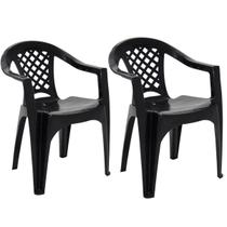 Conjunto 2 Cadeiras de Plástico Polipropileno ECO Iguape - Tramontina 92221