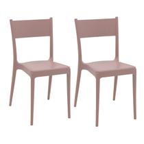 Conjunto 2 Cadeiras de Polipropileno e Fibra de Vidro Summa Eco Diana - Tramontina
