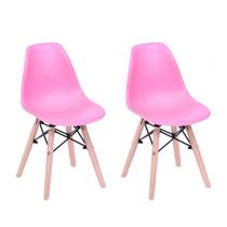 Conjunto 2 Cadeiras Eiffel Infantil Rosa