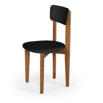 Conjunto 2 Cadeiras Elisa Estofadas - Madeira Pinus