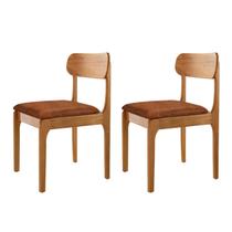 Conjunto 2 Cadeiras em Madeira Maciça Bellini Conjunto 2 Cadeiras em Madeira Maciça Bellini
