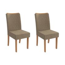 Conjunto 2 Cadeiras Kappesberg 2CAD129CN-A052 Estofadas 101x46x63cm Conjunto 2 Cadeiras Kappesberg 2CAD129CN-A052 Estofadas 101x46x63cm