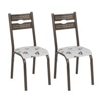 Conjunto 2 Cadeiras Luna Ciplafe - OR Design