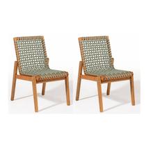 Conjunto 2 Cadeiras Madeira sem Braço Linha Traço Conjunto 2 Cadeiras Madeira sem Braço Linha Traço