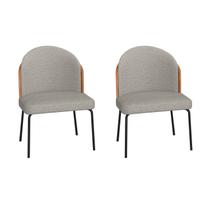 Conjunto 2 Cadeiras Oslo Tecido