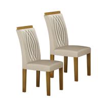 Conjunto 2 Cadeiras para Sala de Jantar Doha - Leifer
