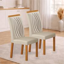 Conjunto 2 Cadeiras para Sala de Jantar Doha Conjunto 2 Cadeiras para Sala de Jantar Doha