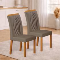 Conjunto 2 Cadeiras para Sala de Jantar Doha Conjunto 2 Cadeiras para Sala de Jantar Doha