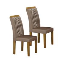 Conjunto 2 Cadeiras para Sala de Jantar Doha