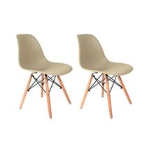 Conjunto 2 Cadeiras para Sala de Jantar Eames Eiffel Dkr