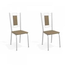 Conjunto 2 Cadeiras para Sala de Jantar Florença Metal