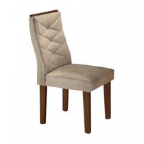 Conjunto 2 Cadeiras para Sala de Jantar Germany Espresso Móveis Conjunto 2 Cadeiras para Sala de Jantar Germany Espresso Móveis