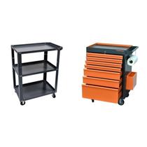 Conjunto 2 Carros de Ferramentas Profissional 7 Gavetas Presto