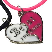 Conjunto 2 Colar Amigas Best Friends Forever BFF Amizade